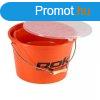 Rok Fishing Performance - Round Bucket Orange 3In1 Set - 13l