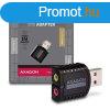 AXAGON ADA-17 USB2.0 - Sztere HQ Audi Mini Adapter 24bit 9