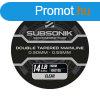 Subsonik double tapered main line clear 16lb 990m felvastago
