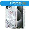 Hello Kitty Liquid Glitter Charms tok iPhone 14 Pro - ezst