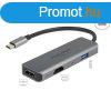 Delock USB Type-C Dual HDMI adapter 4K 60 Hz s USB portokka