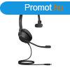 Jabra Evolve2 30 SE USB-C MS Mono Headset Black