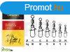 Delphin Rolling Forg Gyorskapocs Swivel With Micro Snap #4/