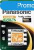 PANASONIC AAA 4db 900 mAh Evolta (HHR-4XXE/4BC)