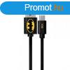 USB kbel DC - Batman 002 USB - MicroUSB adatkbel 1m fekete