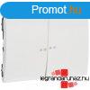 Legrand Galea Life ketts billenty 2 fnyjelzs, fehr, Leg