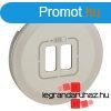 Legrand Cliane 2xUSB tltaljzat burkolat, fehr, Legrand 0