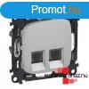 Legrand Valena Allure 2xRJ45 Cat. 6A UTP csatlakozaljzat al