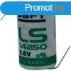 SAFT lithium elem 3,6V 1/2 AA (1/2 ceruza) LS14250 "Z&q