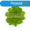 Nib-Bit - Czech Pressed 2 Hole Bead - 6x5mm - Matte Olive