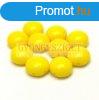 Candy - Cseh prselt ktlyuk gyngy - Yellow - 8mm