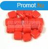 Tile gyngy - Opaque Red - 6x6mm