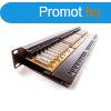 KE-Line Giga KOMPAKT 24port CAT6 patch panel RJ45/u