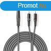 Nedis flprofi XLR audi kbel COTH23300GY15, 6,35mm sztereo