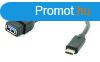 Gembird A-OTG-CMAF3-01 USB3.0 OTG Type-C adapter cable Black