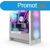 NZXT H5 Flow RGB (2024) Tempered Glass White