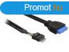 DeLock Cable USB 3.0 pin header female > USB 2.0 pin head