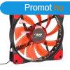 Akyga AW-12E-BR System Fan 12cm Red LED