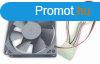 Gembird FANCASE-4 80mm PC case fan sleeve bearing, 4 pin pow