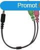 Genius ACC-100 3,5mm jack - 2x 3,5mm 24cm Black