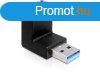 DeLock Adapter USB 3.0 Type-A male > Type-A female angled