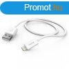 Hama FIC E3 Lightning adatkbel 1m White