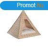 Kutyagy DKD Home Decor Termszetes Rattan 45 x 45 x 45 cm M