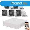 Hikvision TurboHD-TVI 5 kamers kamerarendszer 2MP