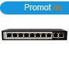 Techson TCS AMP08 2MU 10 portos PoE switch