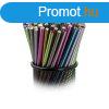 Grafitirn vgn SWAROVSKI kristllyal metl arany test 17,