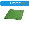Gumis mappa A4, prespn karton 355g. zld