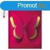 Hatridnapl Colors A5 heti fehr lapokkal Butterfly Daylin