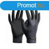 Gumikeszty S, nitril pdermentes 100 db/doboz fekete