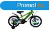 Capriolo Mustang 16" gyerek kerkpr Zld-Fekete