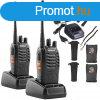 Baofeng BF-888S walkie-talkie, 16 PMR csatornn programozhat
