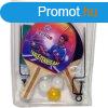 Pingpong t 2 darabos kszlet labdval s hlval