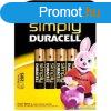 Duracell AAA mikro elem 4 darabos kszlet
