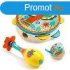 Jtkhangszer kszlet - Tambourine, maracas, castanet