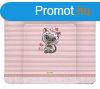 Babastar puha pelenkz lap 85*75 cm - Rzsaszn cica pillan