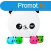 Gyerek LED jjeli lmpa sznes panda rints.