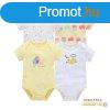 Foxy Baby Rvid ujj pamut body szett (4db-os) ( 62 ) - Jgk