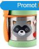 SKIP HOP Zoo teltermosz kanllal/villval Mosmedve 325 ml,