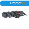 Legrand Elosztsor Standard 4x2P+F, 1,5 m vezetkkel, fekete