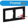 Legrand Suno ketts keret fekete, Legrand 721522