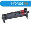Legrand Elosztsor Premium 3x2P+F forgathat, 1,5 m vezetkk