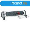 Legrand Elosztsor Premium 3x2P+F forgathat, 5 m vezetkkel