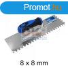 Bautool fogazott glettvas gumrozott soft nyl 88 mm 35010