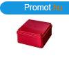 EC491 JUNCTION BOX 110X110X60 IP55 RED