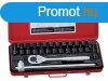 Genius lgkulcsfej kszlet, T-torx (kls) 1/2", 15 dar