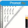 11 db-os rozsdamentes acl preczis pengekszlet #ezst